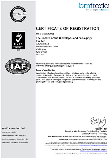 ISO9001-2015 Cert The Encore Group (Envelopes and Packaging) Limited QMS..._Page_1